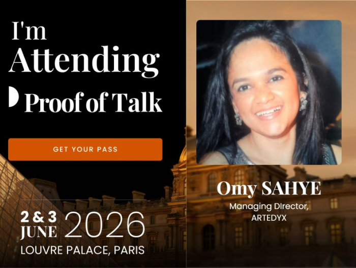 Omy SAHYE attending Proof of Talk 2026